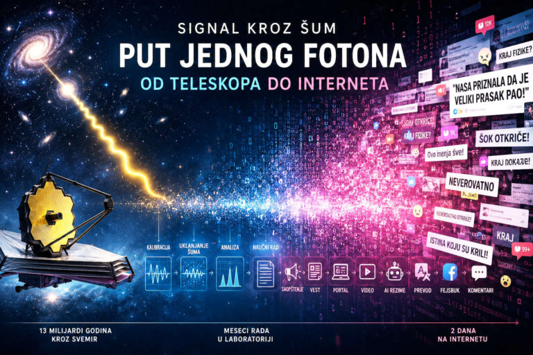 Signal sum galaksija