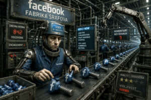 Facebook mi dodelio smenu u komentarima Fb fabrika